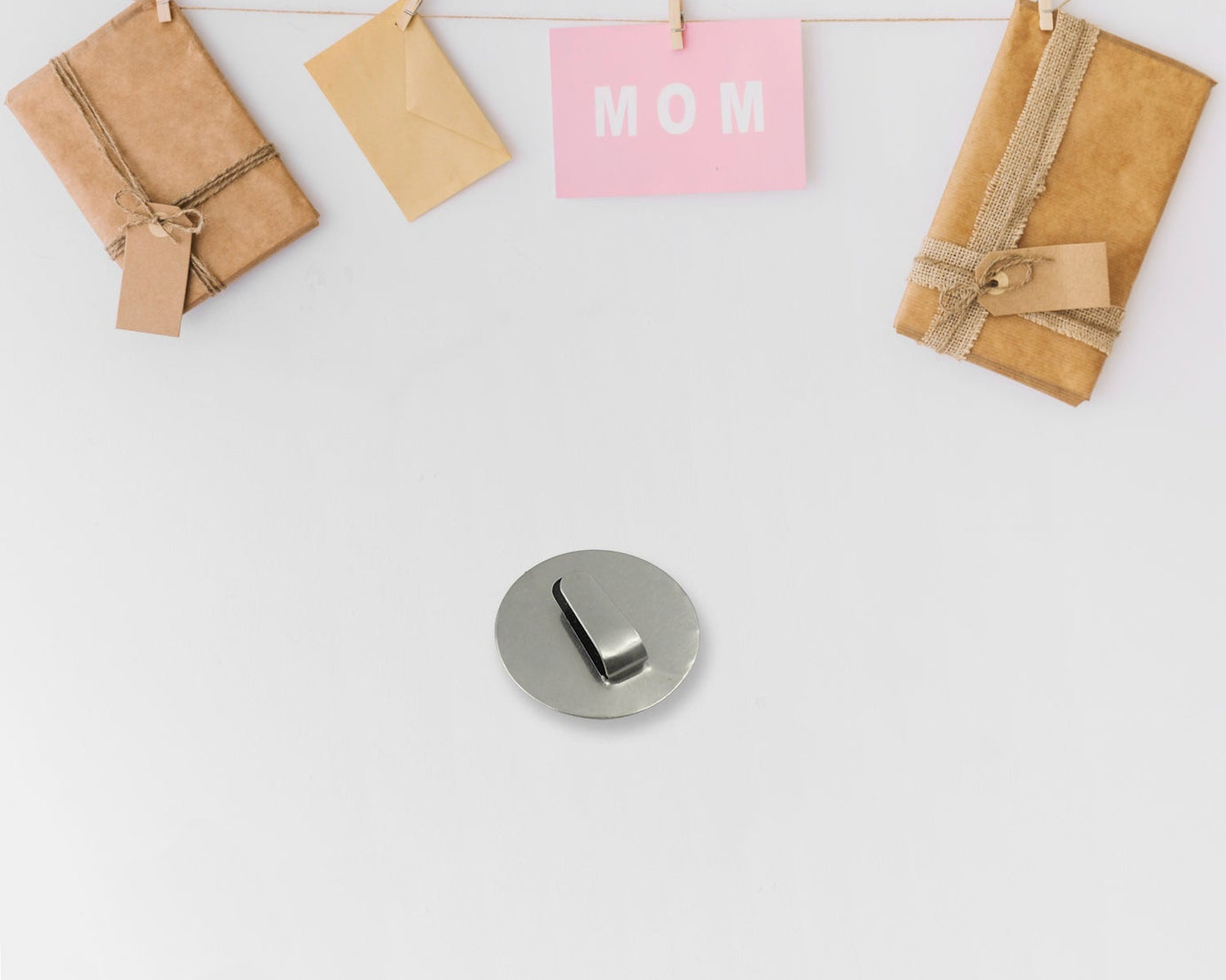 Self-Adhesive Wall Hooks (12 Pcs): Steel, Multipurpose for Home