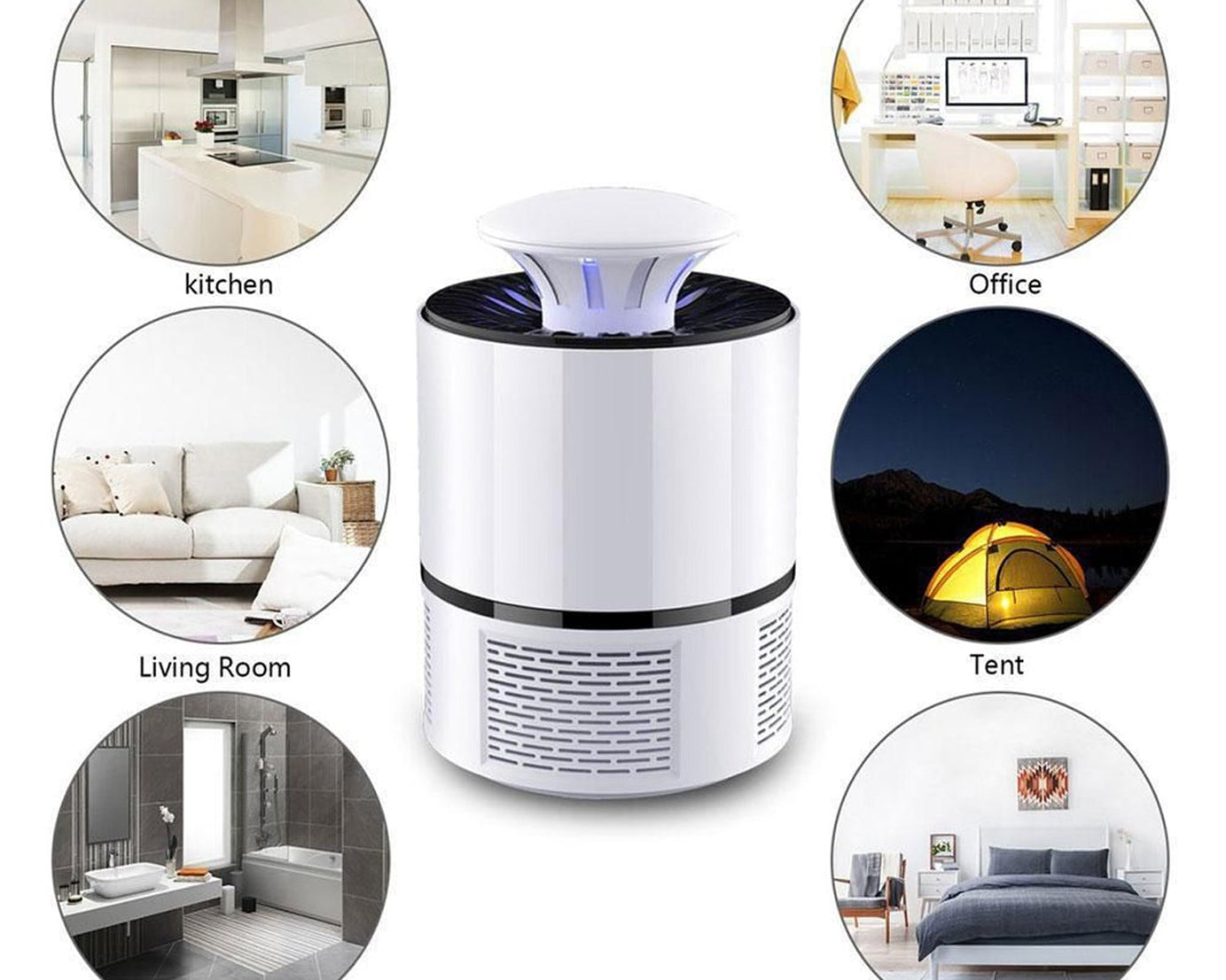 Eco Friendly Electronic Mosquito Killer Lamp