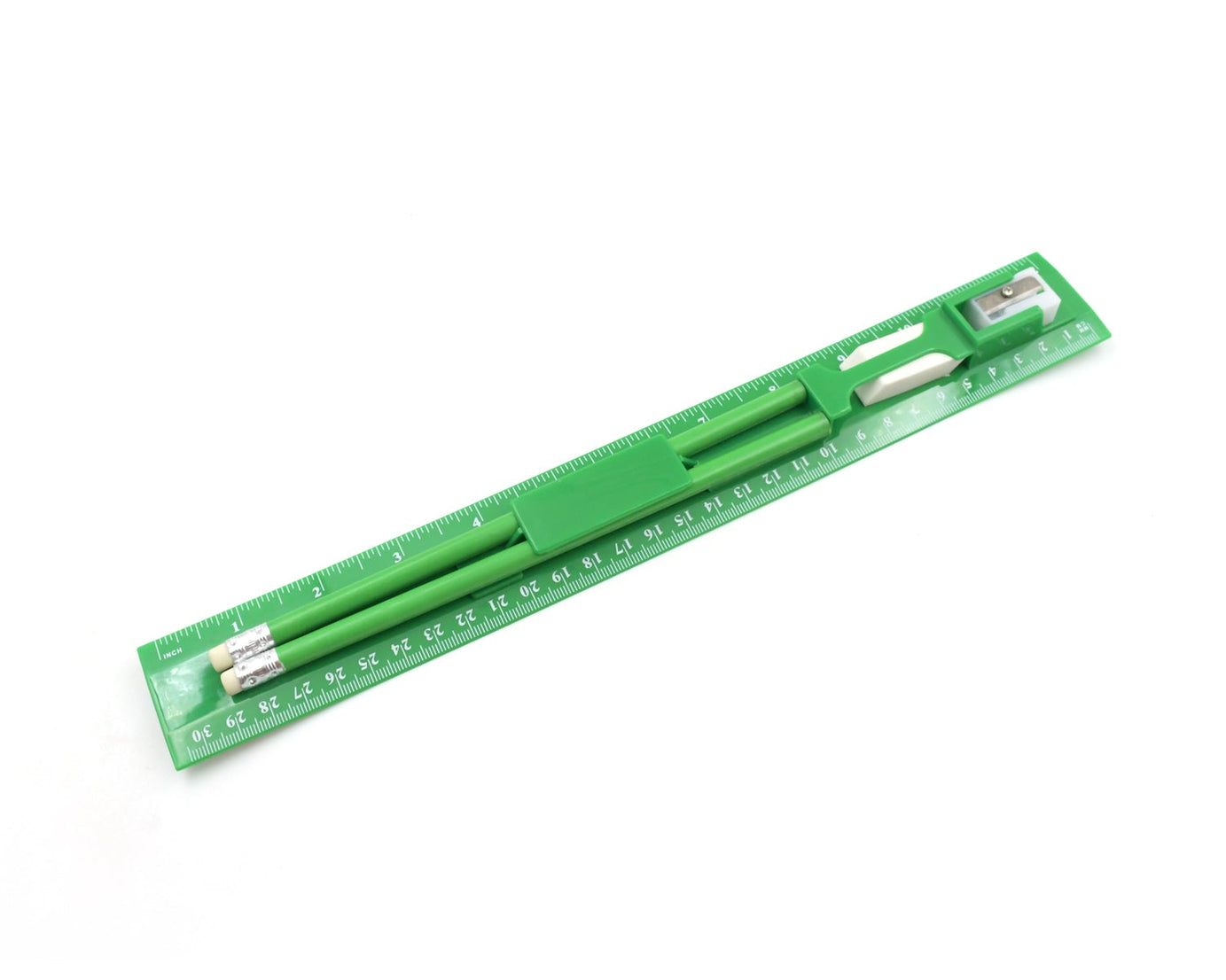 4532 School / Office Set (ruler / 2 pencils / eraser / sharpener) Stationary Set 5 Items Educational Item for School Going Kids, Stationary Set for Girls Boys/Stationary for School/Gift Pack for Girls Kids/Birthday Gift Kids (5 Pc Set )