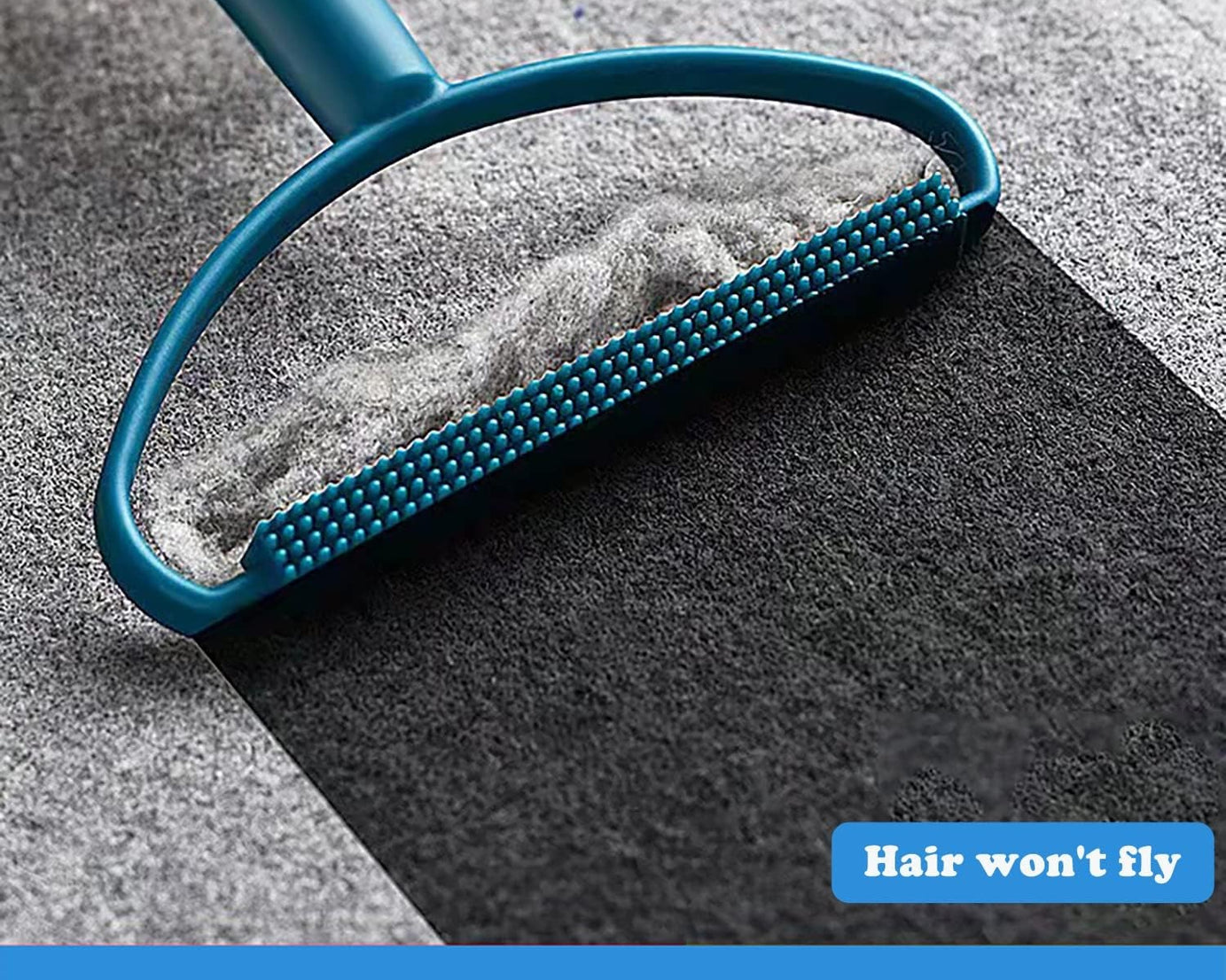 2in1 Portable Lint Remover at Home Use | Use for Removing Lint Dust in Furniture and Wool Clothes Sweater Carpet | Woolen Fabrics Brush Sticky Lint Roller with Long Handle (1 Pc)