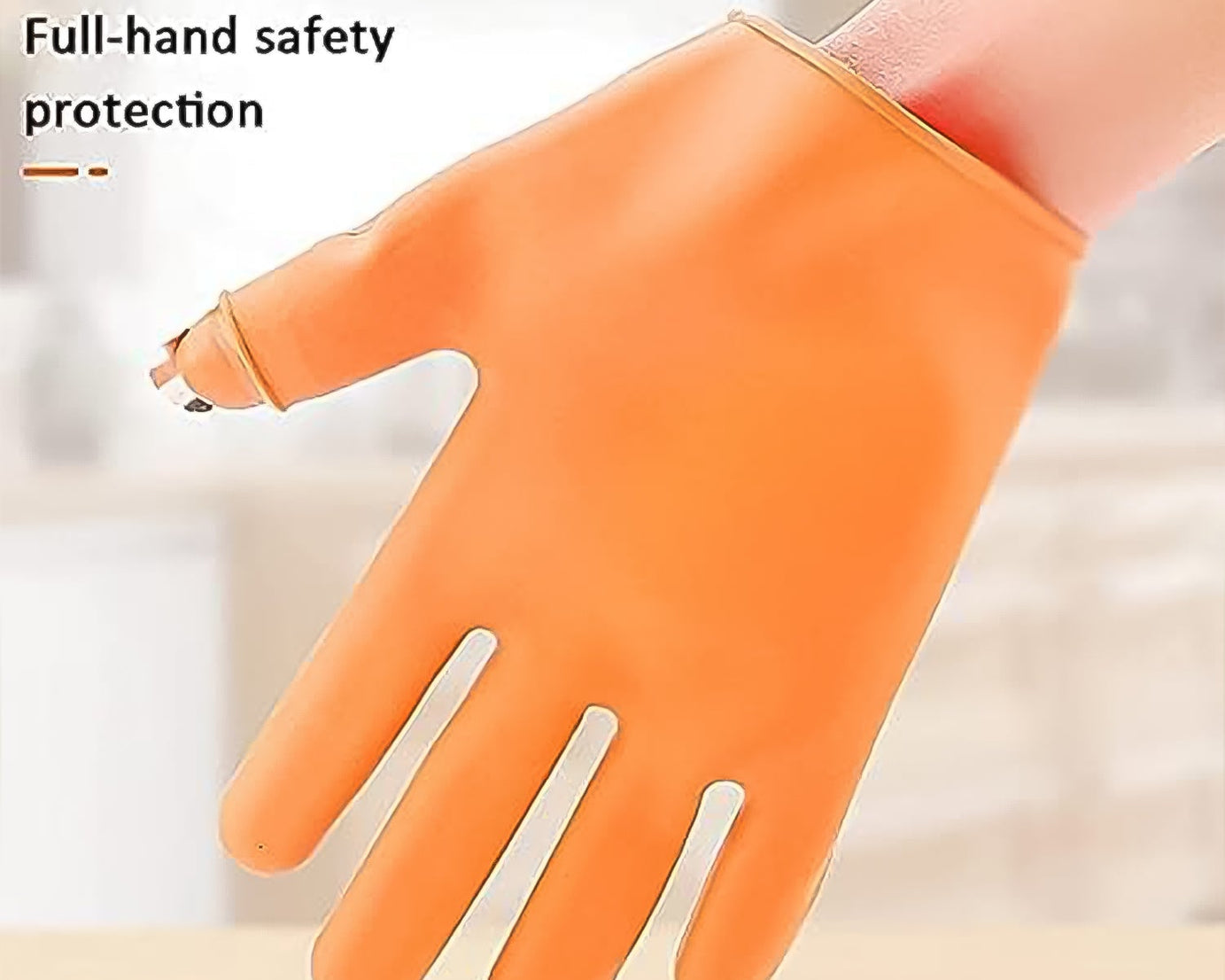 Gloves Silicone Thumb Knife Finger Protector Gears Cutting Vegetable Harvesting Knife