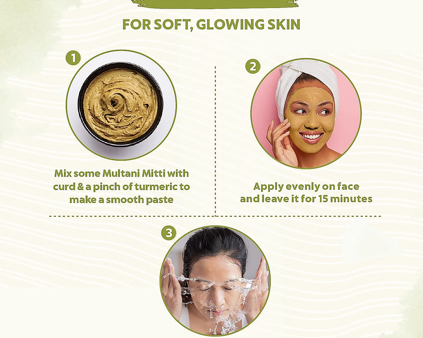 80gram Herbal Tan Removing Multani Mitti Face Pack For Skin Care Age Group