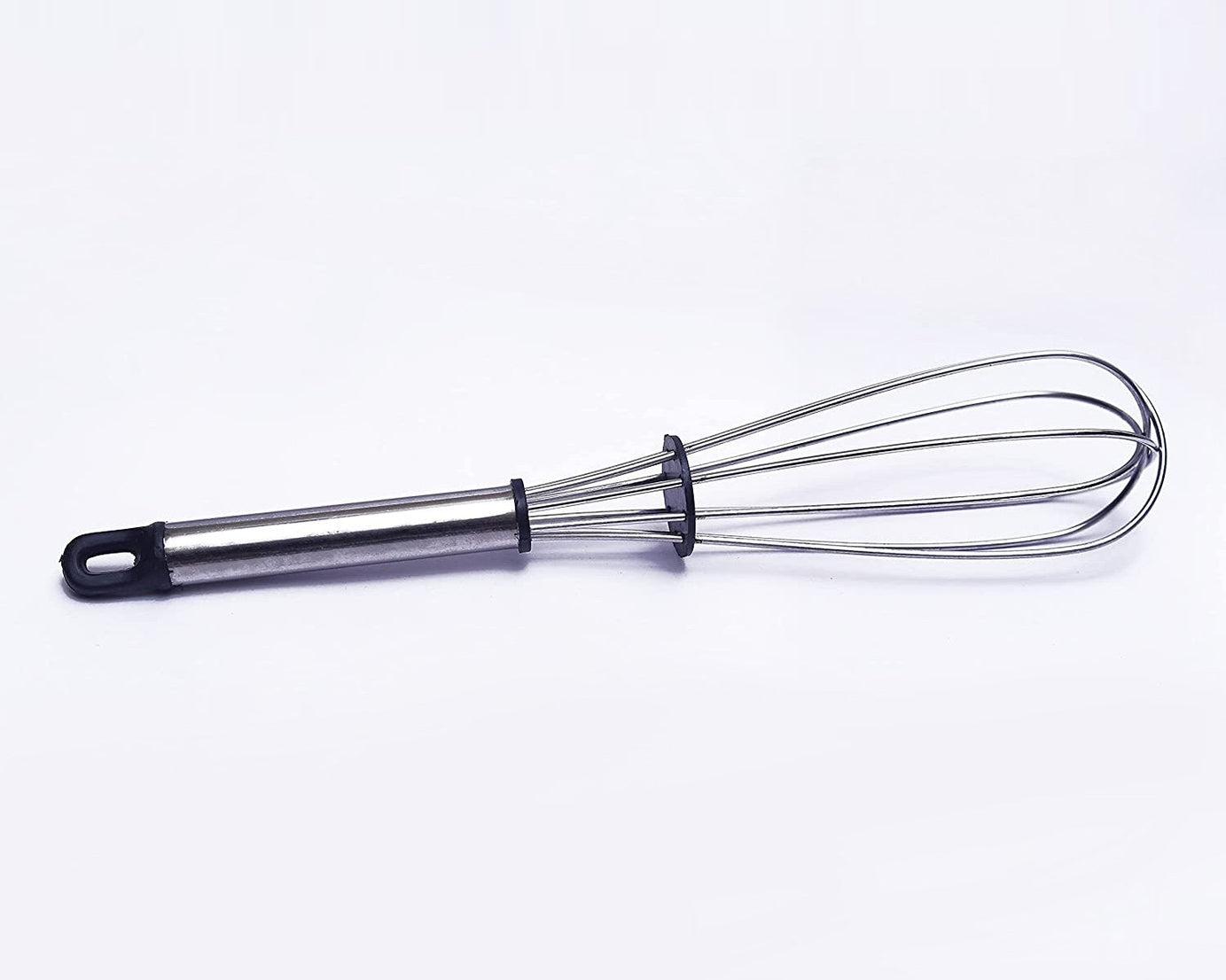 8-inch stainless steel whisk with a durable design