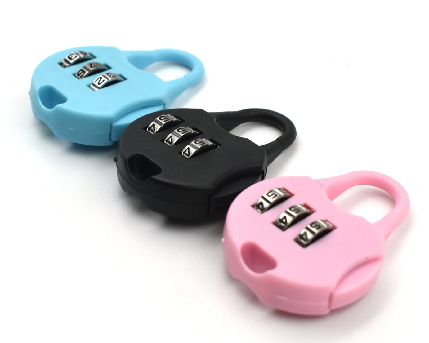 Versatile zipper lock tool with a 3 digit code for secure and tamper-proof zipper use