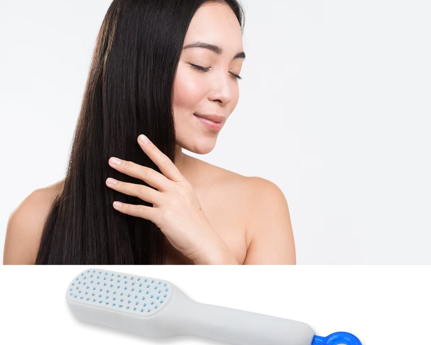 Self-Cleaning Hairbrush