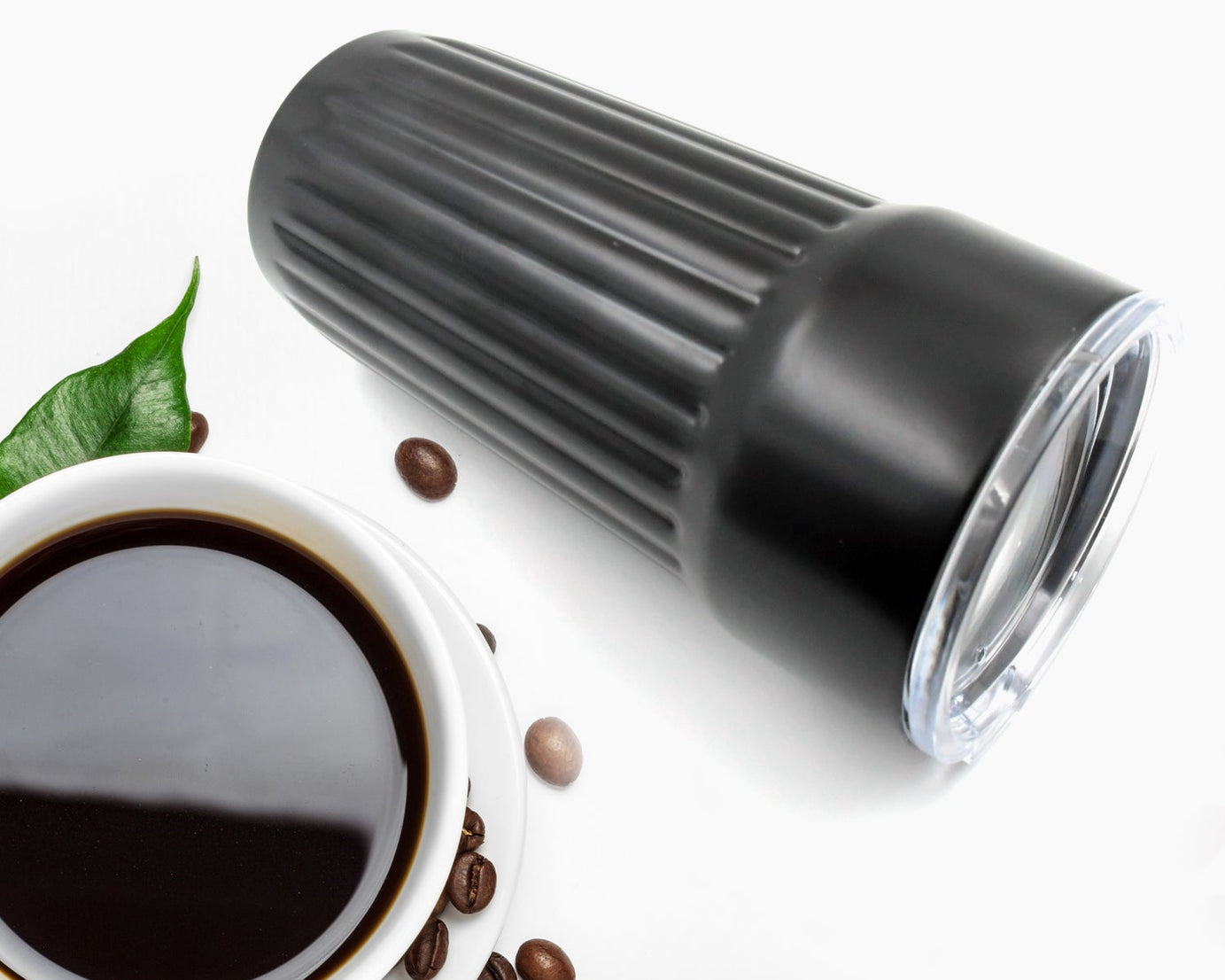 Stainless Steel Vacuum Insulated Travel Mug with Lid (1 Pc) - Coffee, Tea