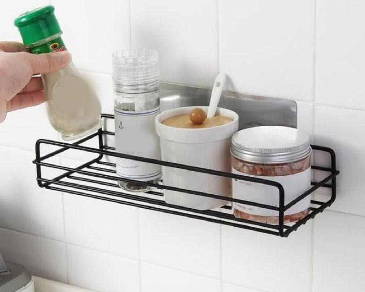 Multipurpose metal shelf for home and kitchen