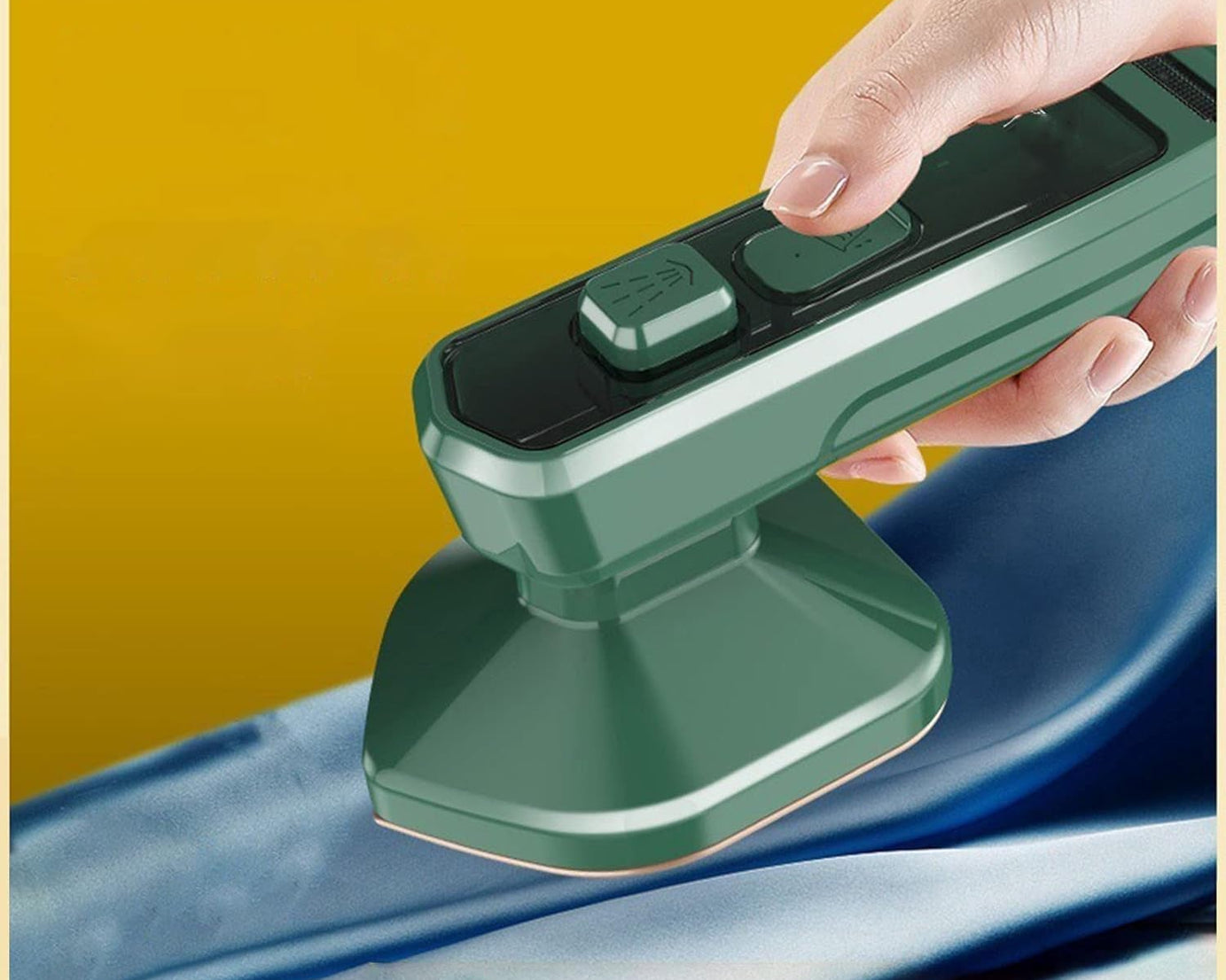0312 Mini Steam Iron Handheld Garment Steamer for Clothes - Portable Travel Household Ironing Machine Fast Heat Up, Powerful Steam, Compact Design for Travel and Home Quilting Sewing Iron Useful Gifts For Family Members, Friends, Birthday (1 Pc)