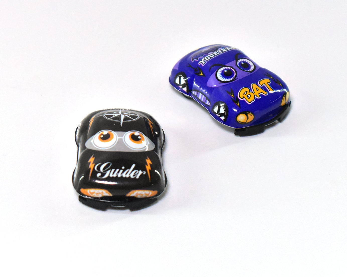 Mini pull back cars in display, popular choice for children's playtime.