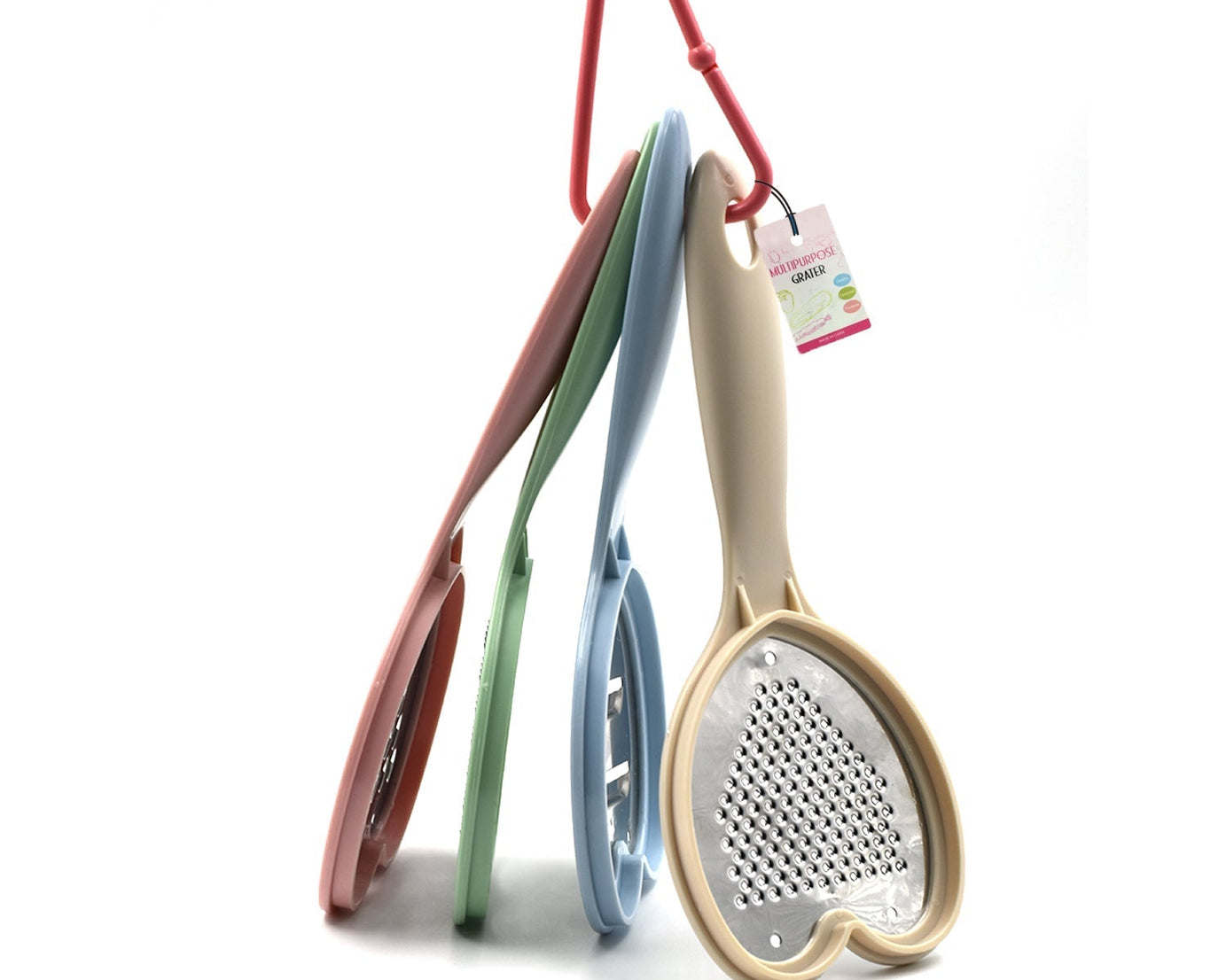 Heart-shaped grater set