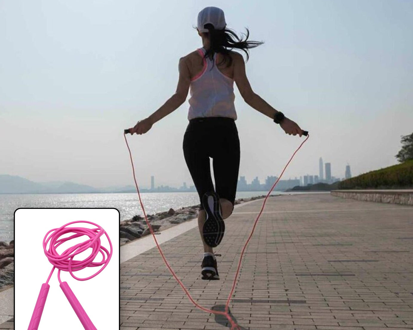 0648 3m Plastic adjustable wire skipping, skip high speed jump rope cross fit fitness equipment exercise workout