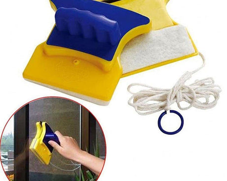 DOUBLE FACE GLASS CLEANER WINDOW SQUEEGEE, MAGNETIC WINDOW WASHING EQUIPMENT