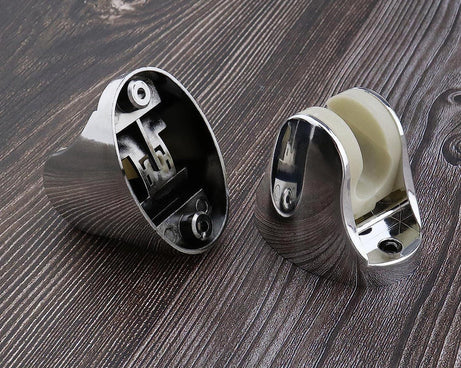 ADJUSTABLE HAND SHOWER HOLDER WITH FIXING SCREWS ADJUSTABLE BRACKET FOR BATHROOM (Loose)