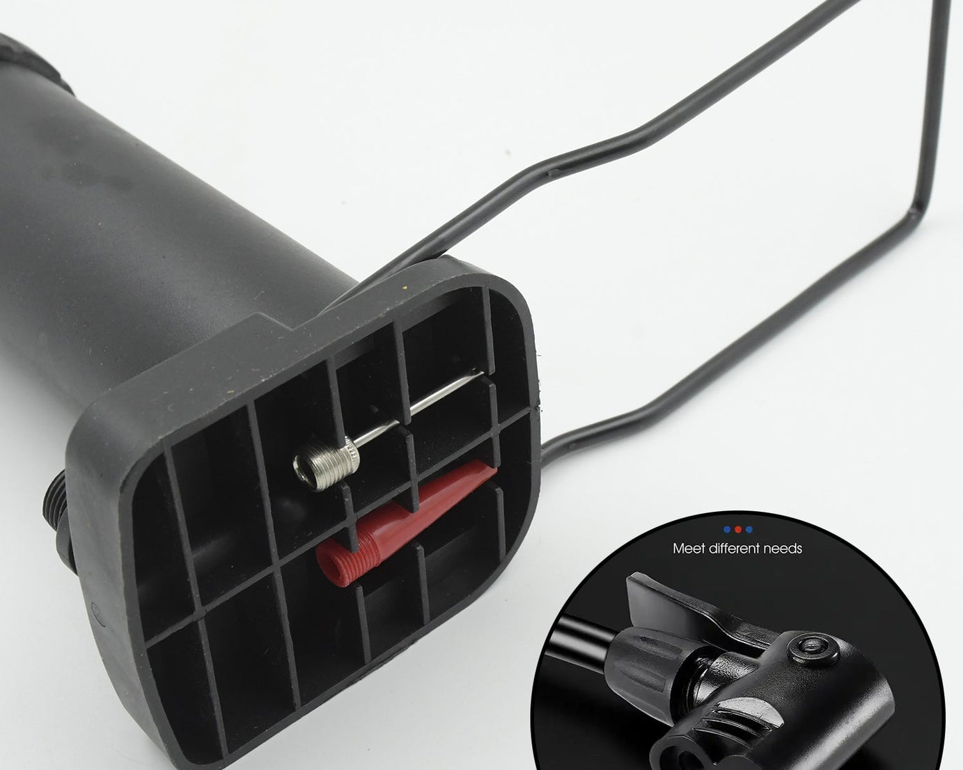 Portable Mini Foot Pump for Bicycle, Bike, and Car