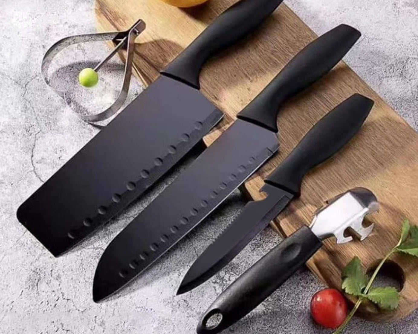 5-piece forged chef knife set