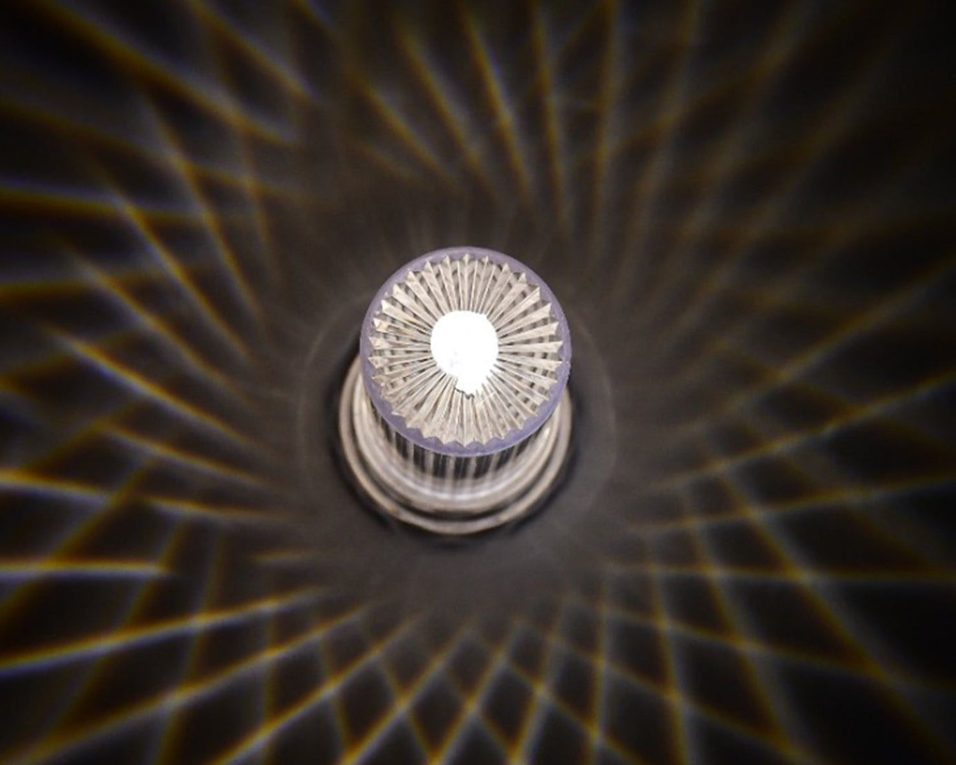 Crystal candles for simple home decoration.