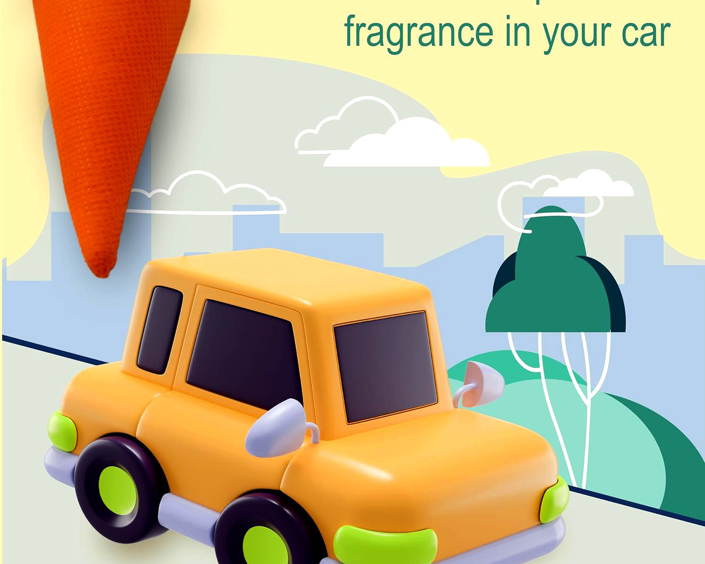 3615 Organic Camphor Cone, Camphor Cone (Charlie) - Room, Car and Air Freshener & Mosquito Repellent (1 Pc)