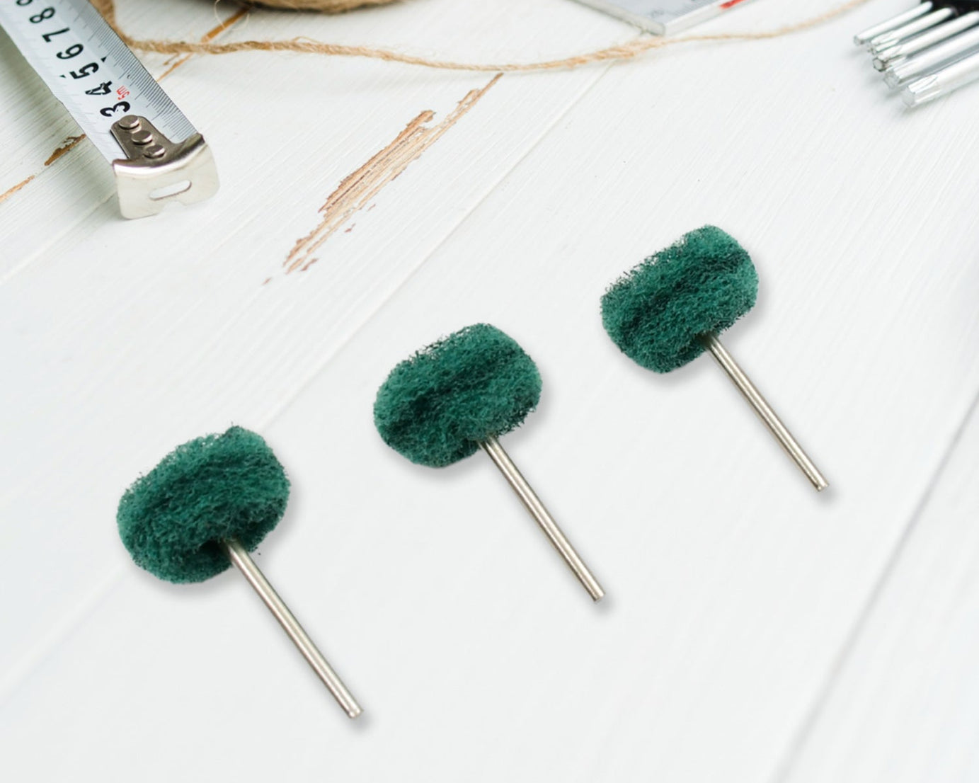 Abrasive Buffing Polishing Wheel Set (3 Pcs)