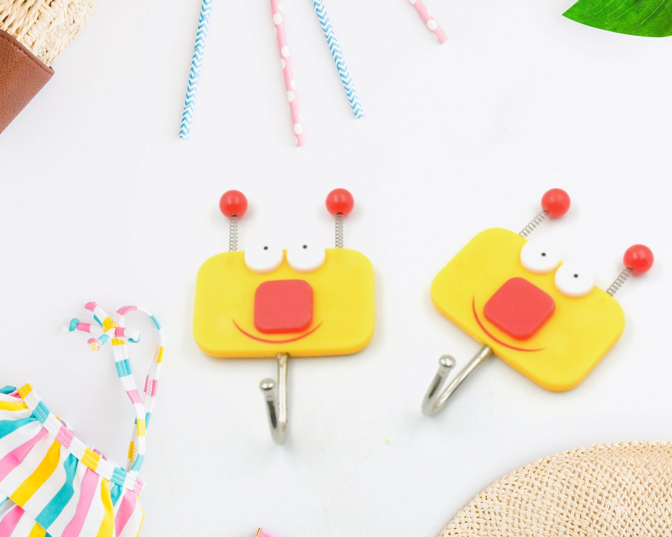 MULTIPURPOSE STRONG HOOK SELF-ADHESIVE HOOKS FOR WALL HEAVY PLASTIC HOOK, STICKY HOOK HOUSEHOLD FOR HOME , DECORATIVE HOOKS, BATHROOM & ALL TYPE WALL USE HOOK , SUITABLE FOR BATHROOM, KITCHEN, OFFICE