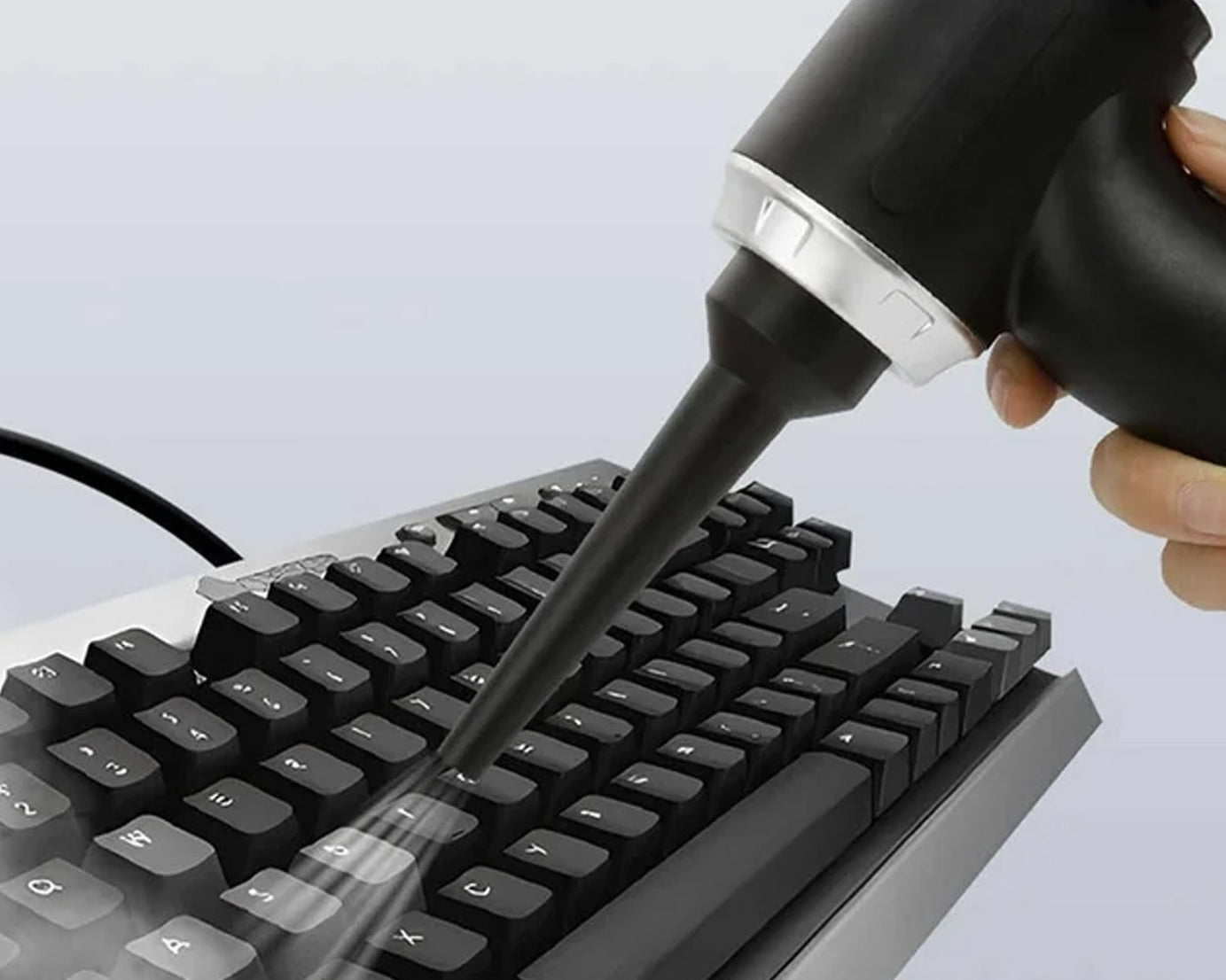 3 in 1 Car Mini Vacuum Cleaner with Blower Wireless Portable Rechargeable Handheld High Power Suction Vacuum Cleaning Machine for Home Car Computer Keyboard Cordless Air Blowing Dusting