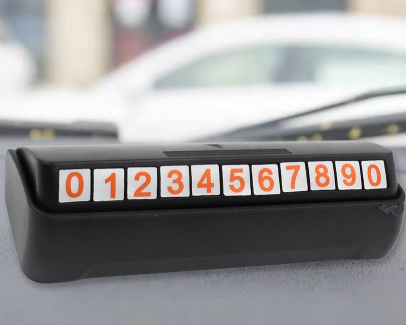 Car Parking Magnetic Number Plate