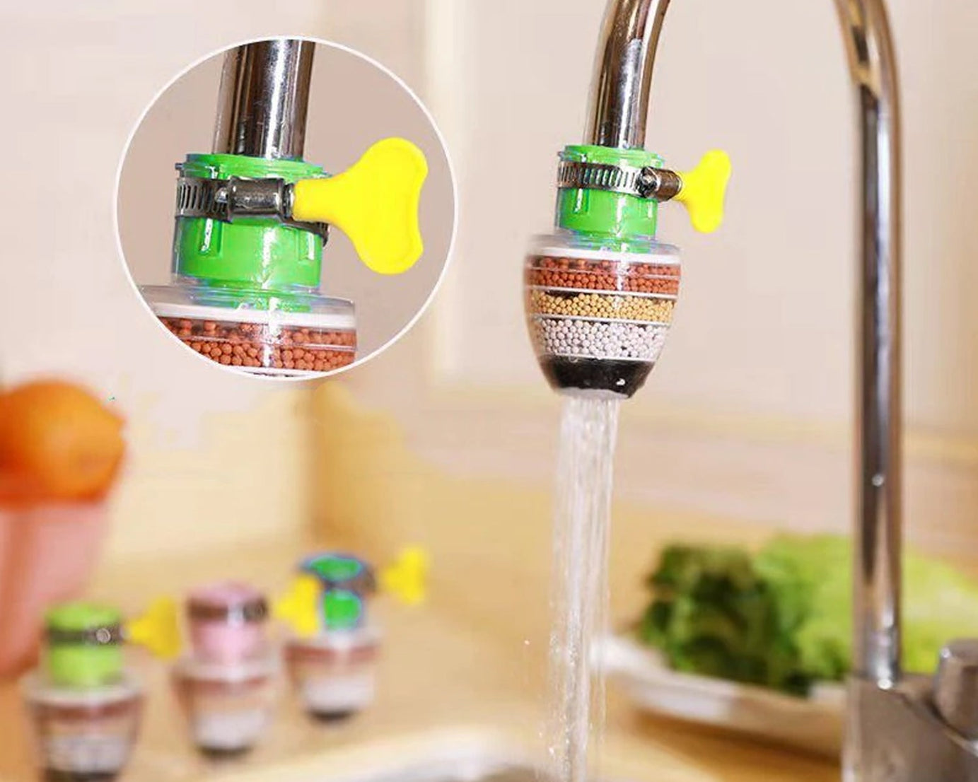 Upgrade water tap filter