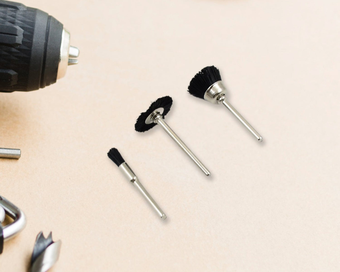 Shank Metal Grinding Brush