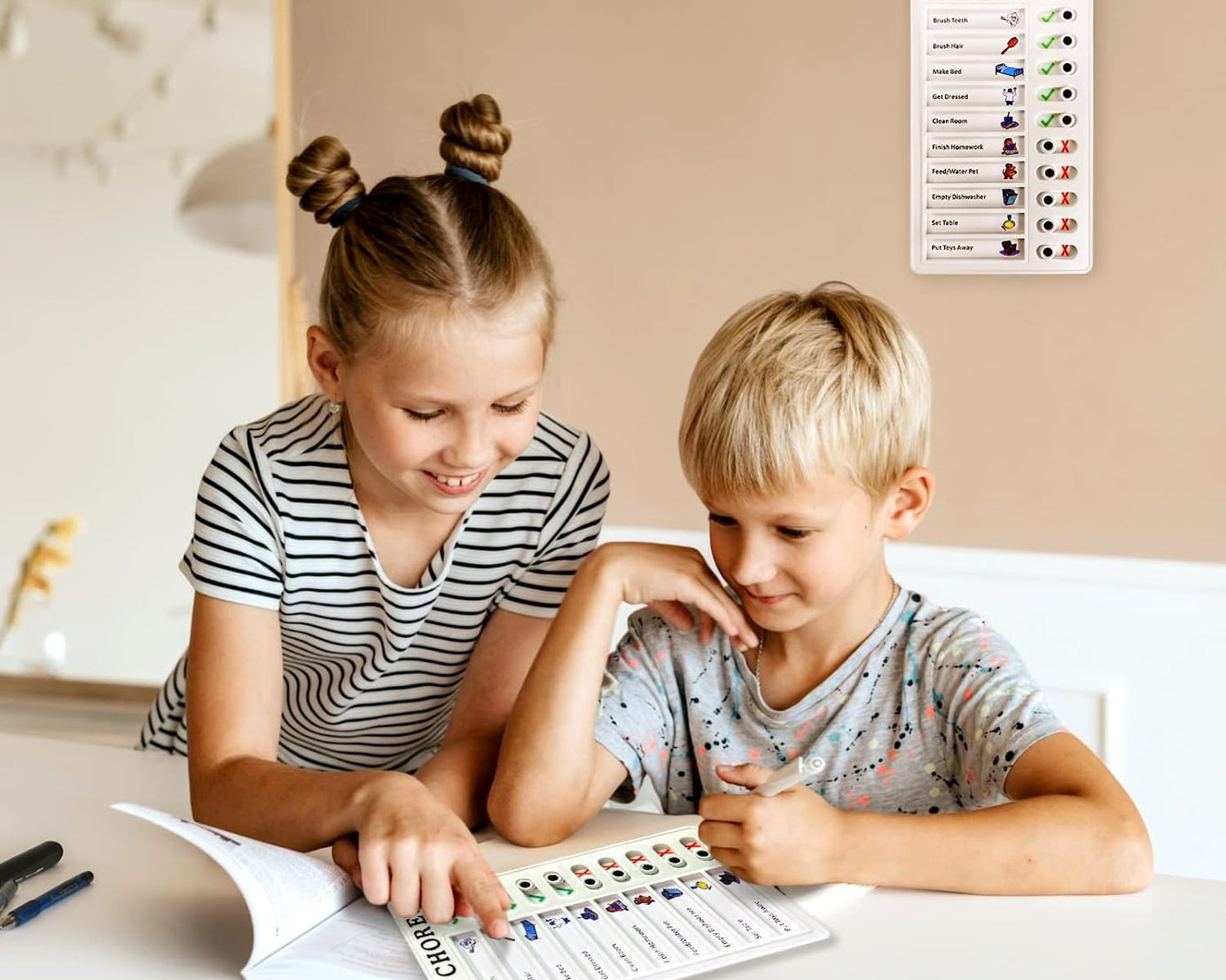 Memo board for home management