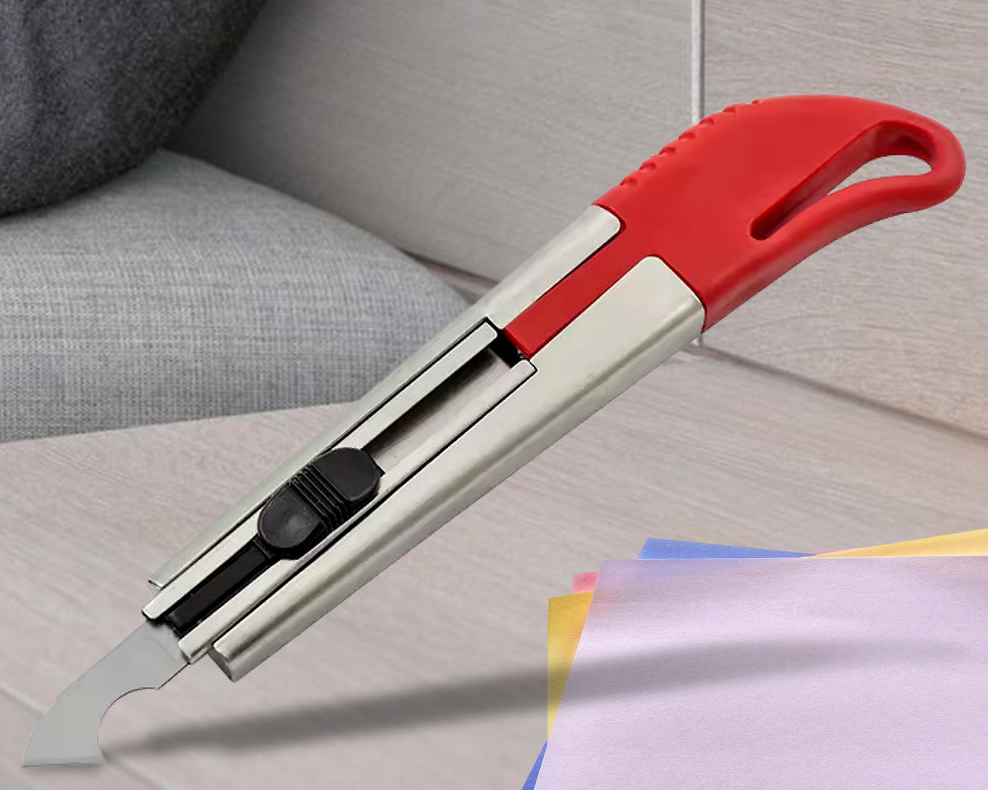 Multi-purpose cutter with detailed precision knife blade
