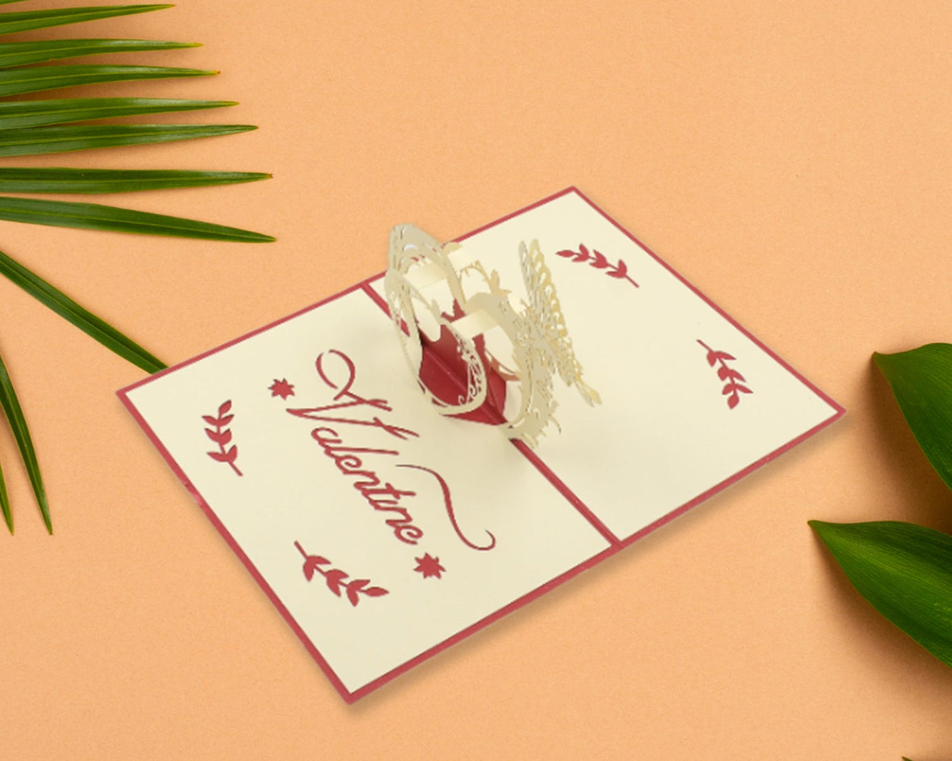 3D Paper Wish Card High Quality Paper Card All Design Card Good Wishing Card  (Birthday , Valentine , love , Christmas Card) (1Pc )