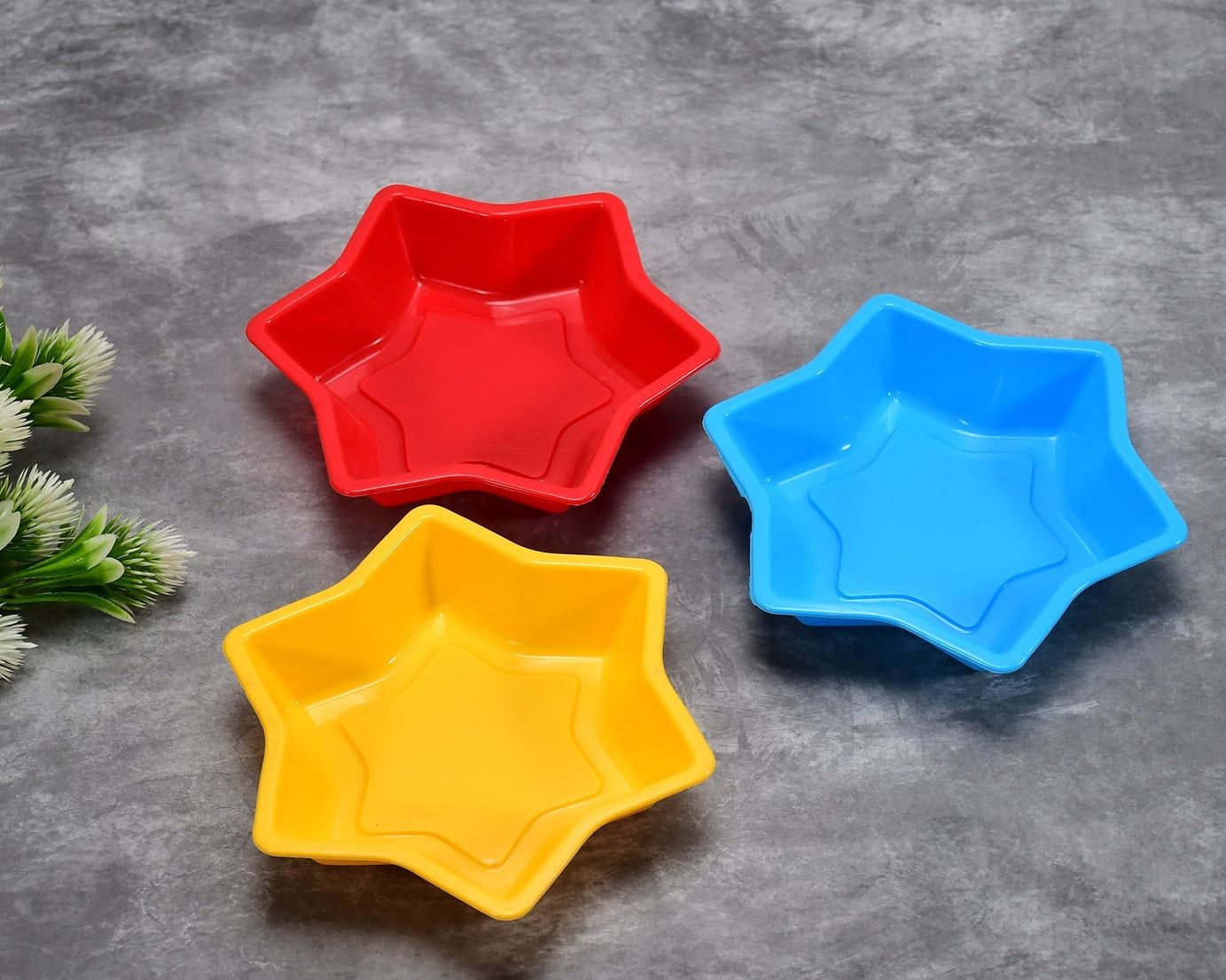 Full flexible star mold for resin