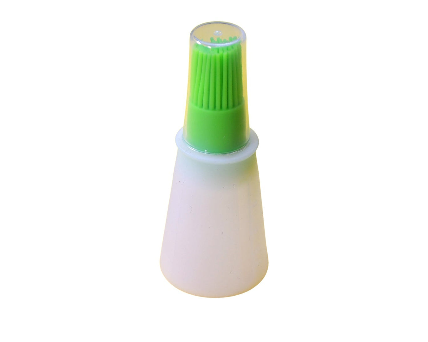 Basting brush with silicone oil bottle
