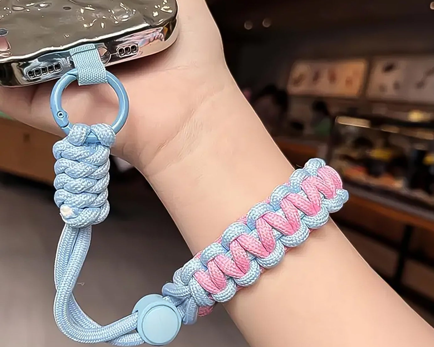 Multipurpose Adjustable Hand Wrist Strap Lanyardwith Cellphone, Phone Strap (1 Pc / 15 Inch / Multicolor)