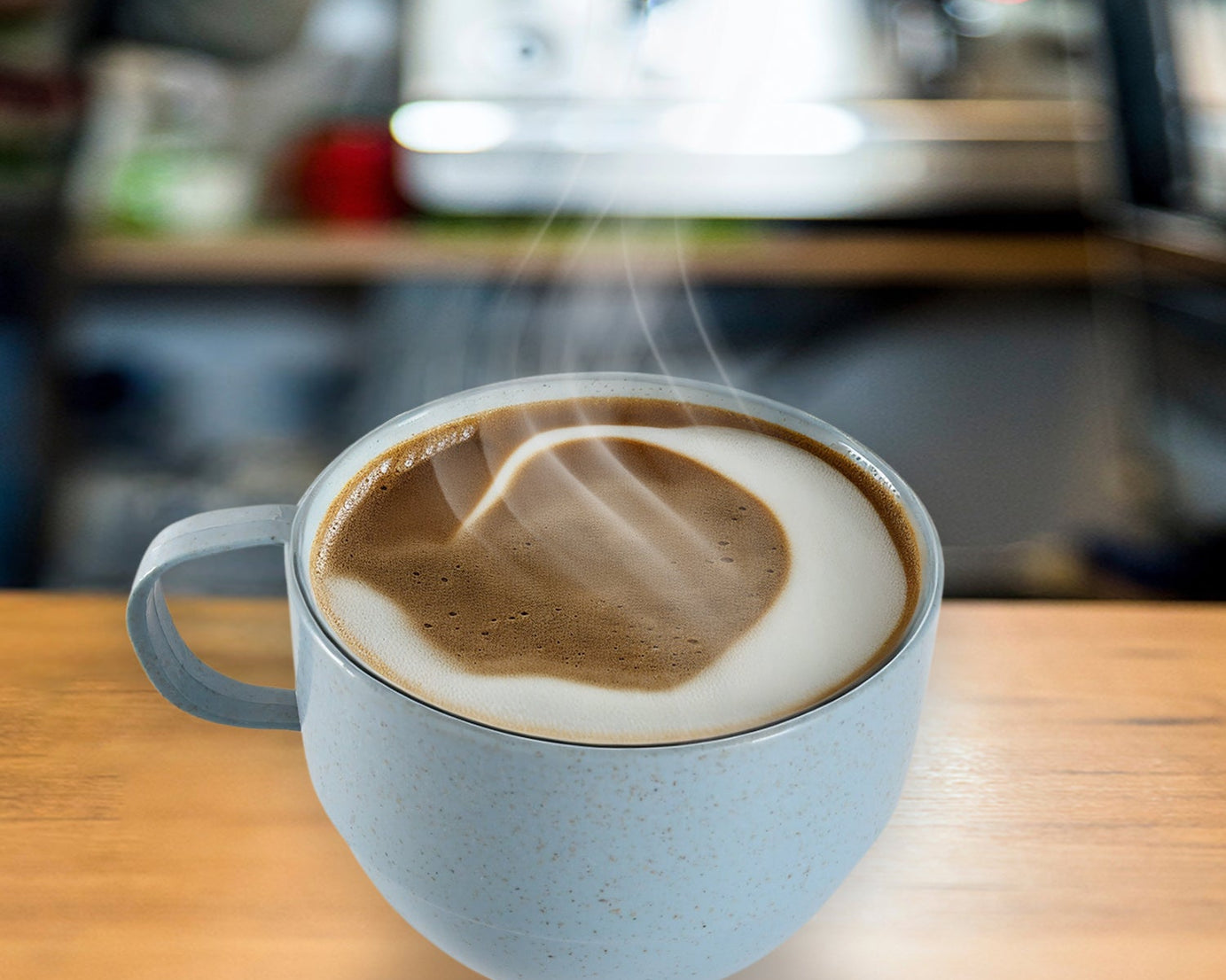 Multipurpose Plastic Water Cup, With Handle, Reusable Cups, Environmental Friendly Festival for Milk Cup, Coffee Cup, Tea Cup, Breakfast Cup, Drinking Mug or Outdoor for Household Gift For Birthday (1 Pc)