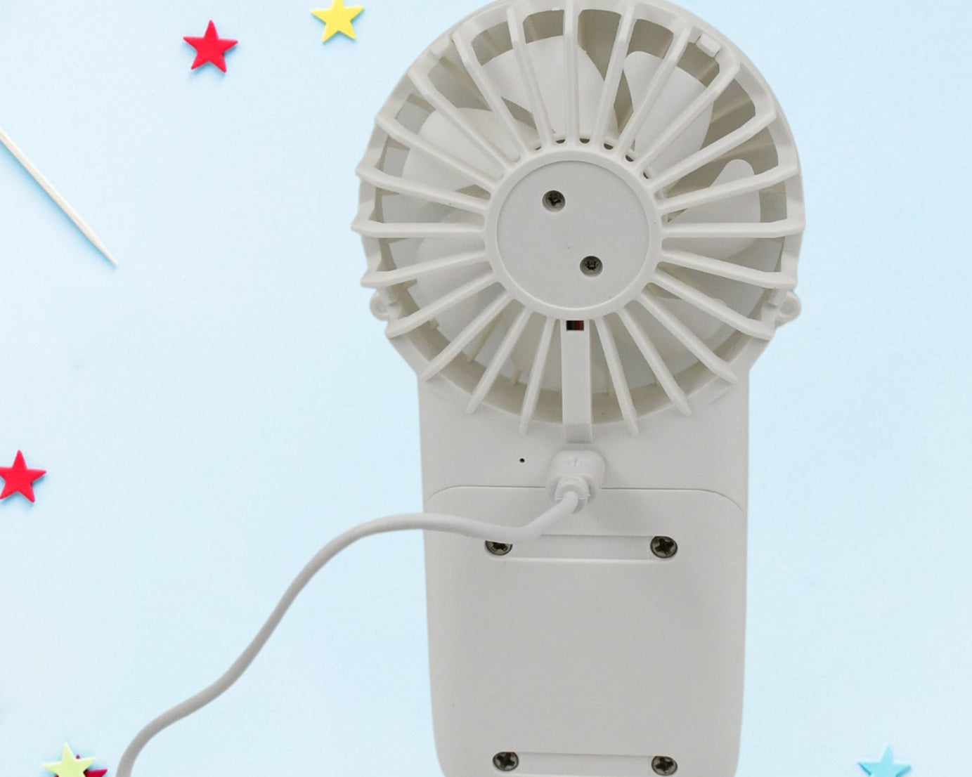 Portable Small Electric Fan, Handheld Fan With 3 Modes USB Rechargeable Mini Student Handheld Class Personal Fan (1 Pc)