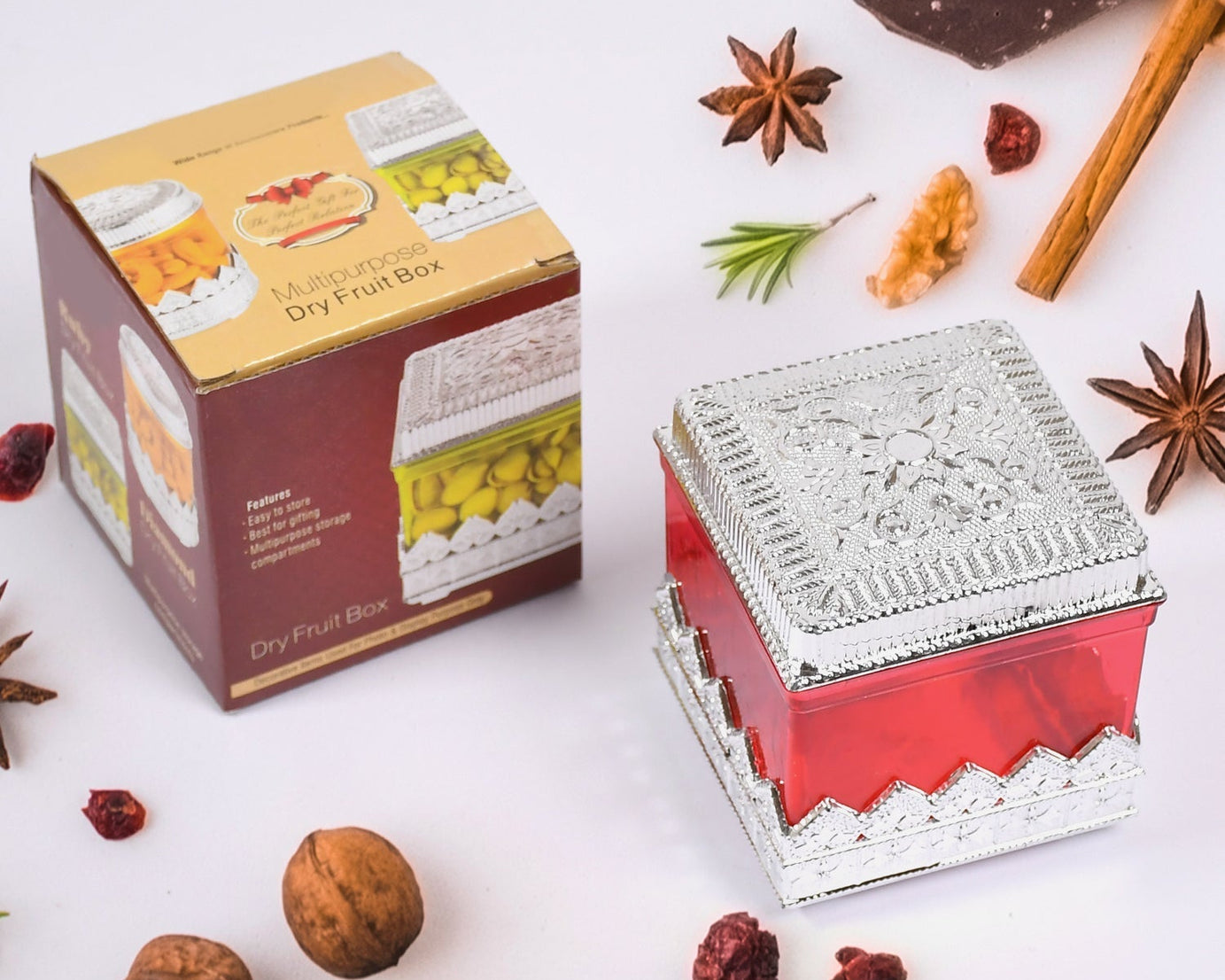 Giftable dryfruit container