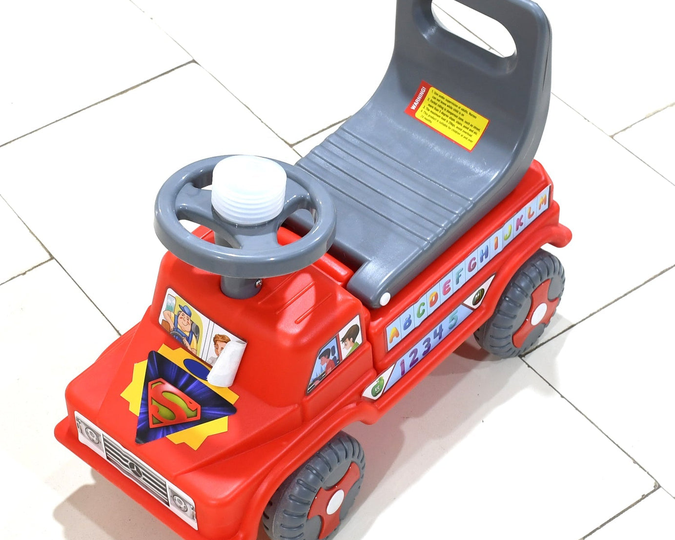 Kids Ride-On Car with Musical Horn