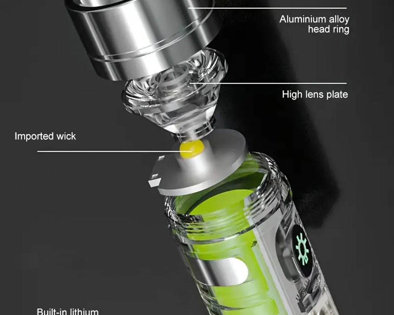 USB Rechargeable Torch Light