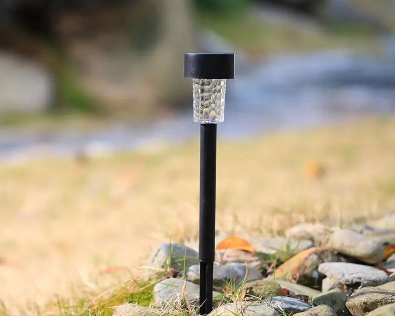 Solar Panel Led Spike Spot Light Landscape Garden Yard Path Lawn Outdors Solar Lamps, Waterproof Outdoor Decorative Landscape Lights for Garden, Patio, Yard, Walkway (PCs:- 24)