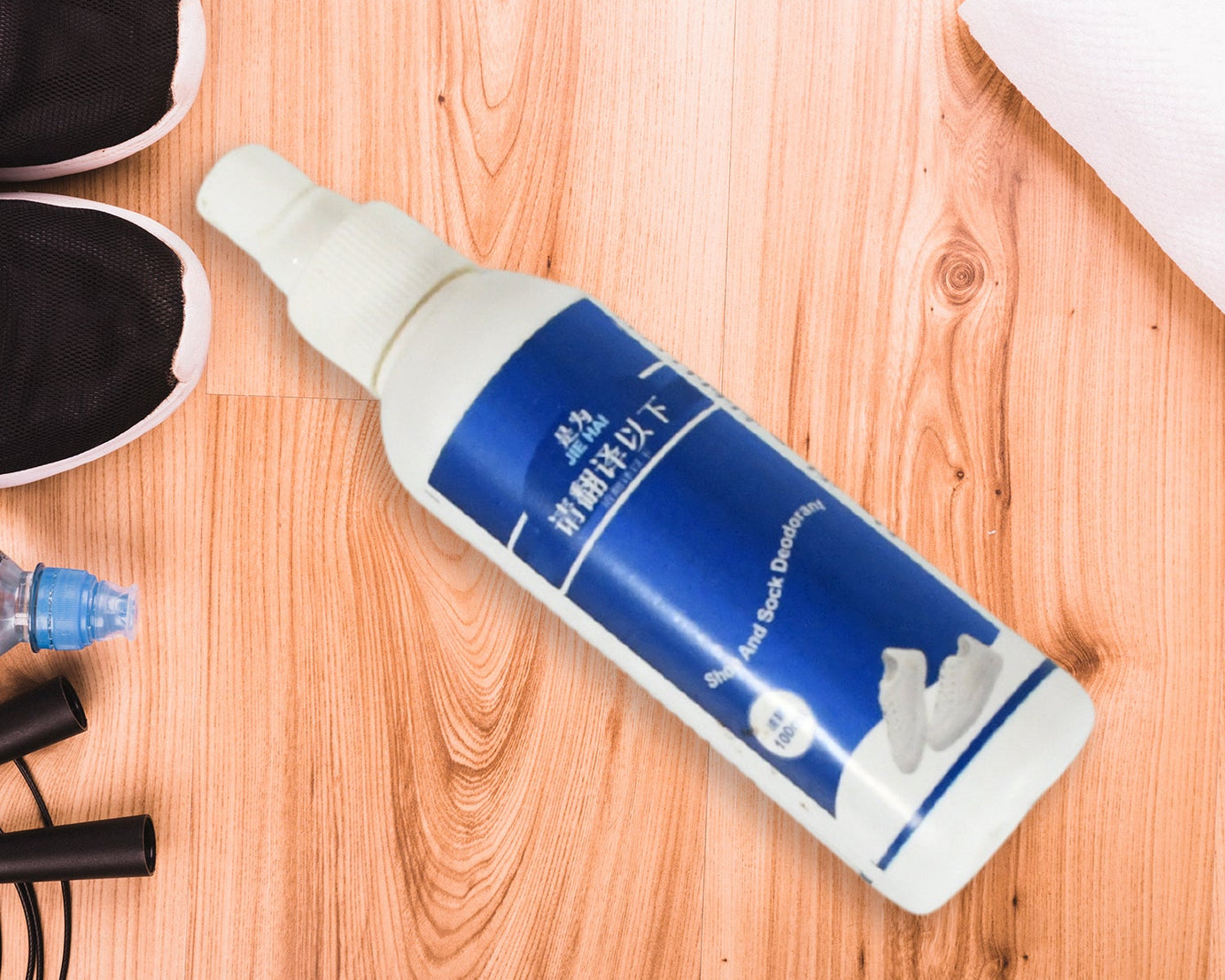 Deodorant Spray for Shoes & Socks, Shoe Deodorizer Spray, Shoe Odor Eliminator Spray, Sneaker & Shoe Deodorant, Freshness for Work Shoes, Safety Shoes, Sports Shoes & More (100 ML)