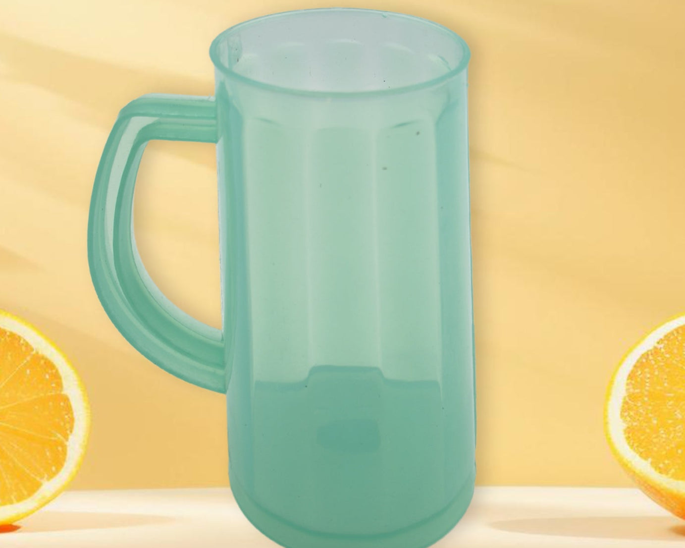 Plastic Coffee Mug With Handle Used for Drinking and Taking Coffees and Some Other Beverages in All Kinds of Places for Kitchen, Office, Home Dishwasher Safe(1 pc)