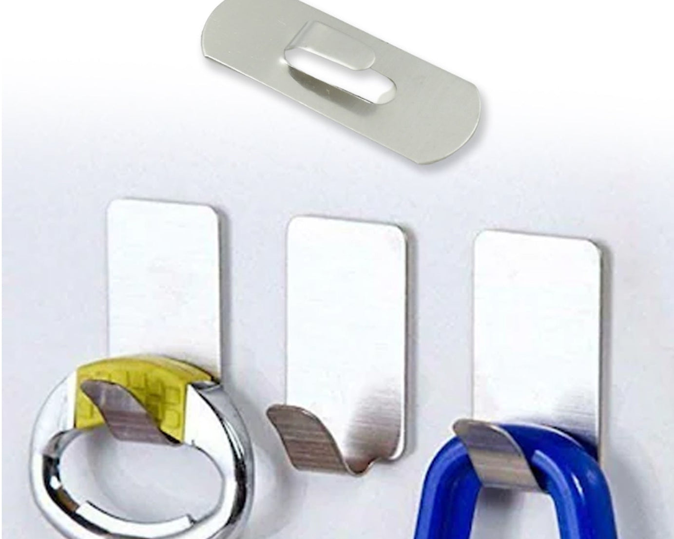 Stainless Steel Wall Hanging Hook 18pc