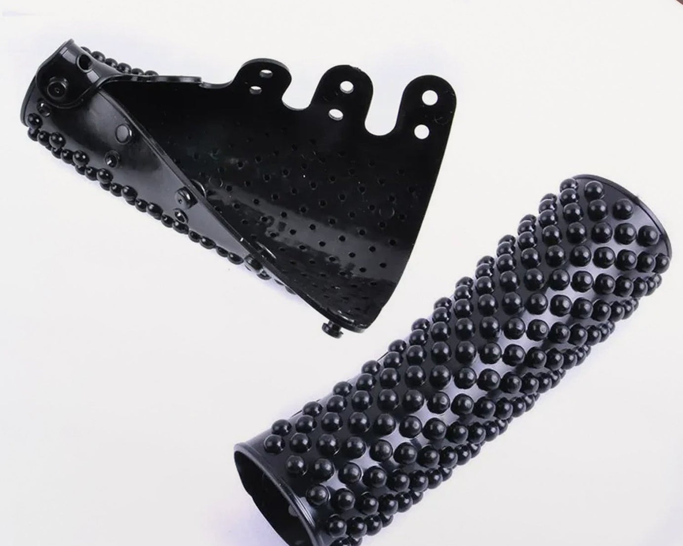 Silicon Car Massage Steering Cover High Quality Silicon Massger Pad Suitable For All Car (2 Pc Set)