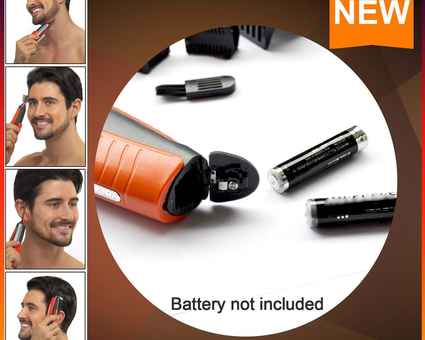 Versatile pre trimmer for facial and body hair trimming needs