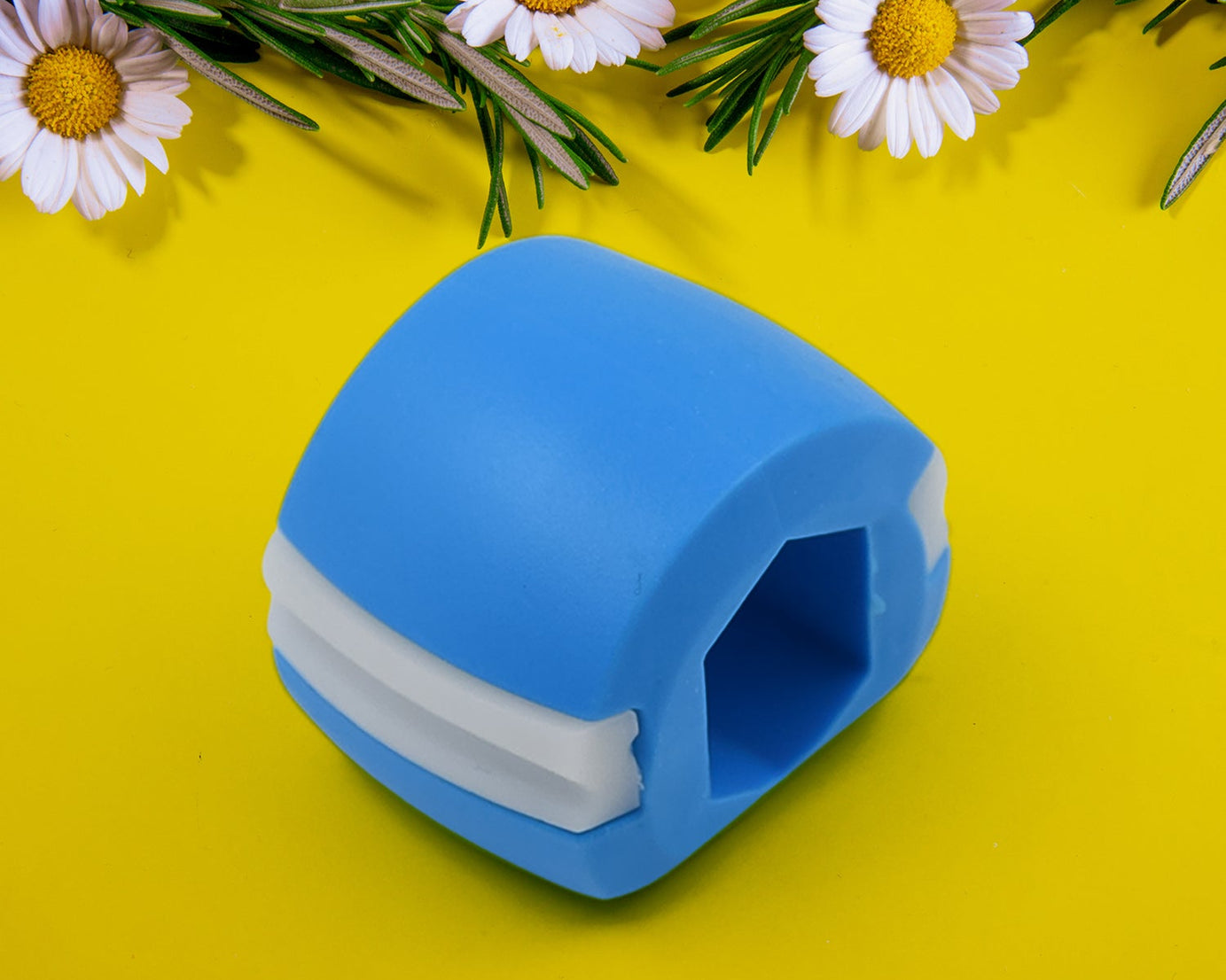 6101C CN BLUE MOUTH EXERCISER USED TO GAIN SHARP AND CHISELLED EASILY AND FAST.