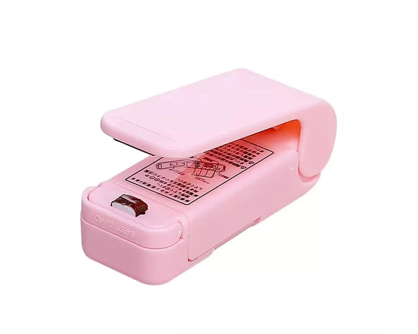 Plastic bag heat sealer hand held