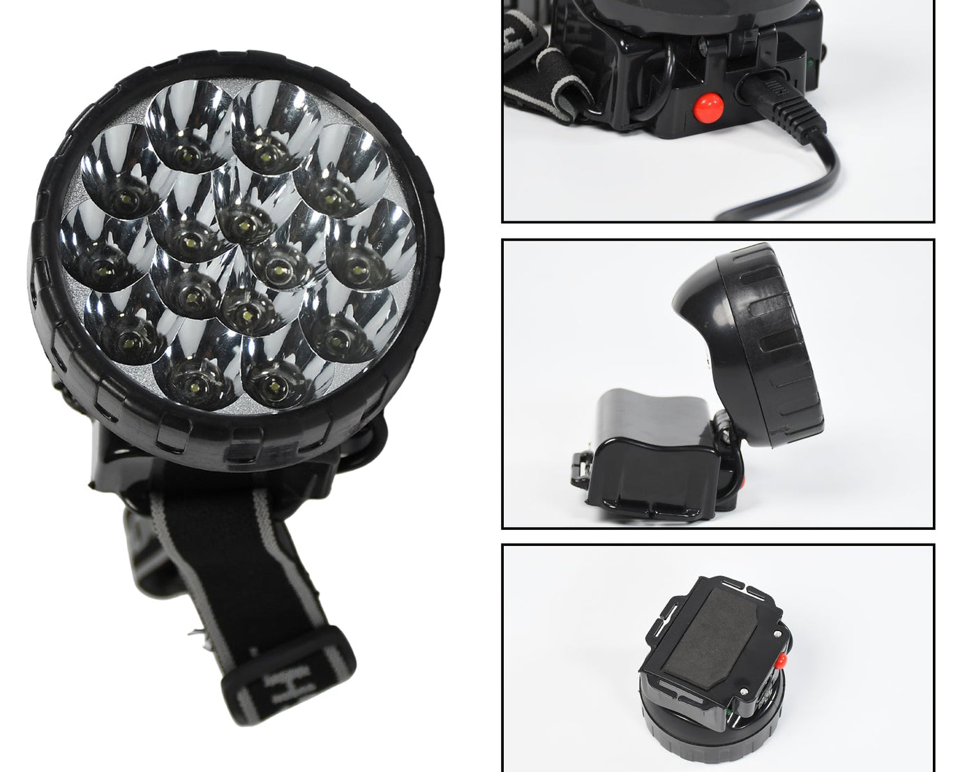 LED headlamp view