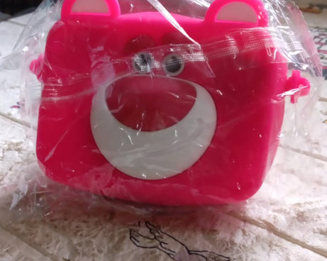 1218 Cute Cartoon Girls' Backpack, Shoulder Bag / Purse, Portable, Mini Silicone Handbag Girls, Children's Bag / Purse for For Girls Women, Gift Girls Bag Accessories (1 Pc )