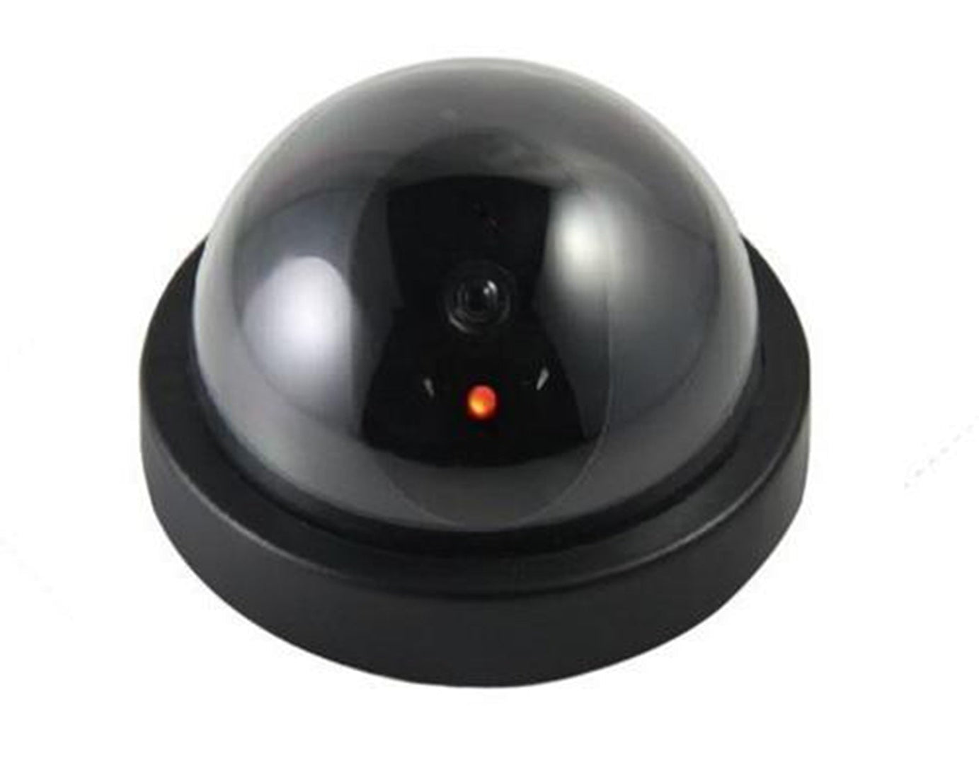 Front view of wireless security dummy camera