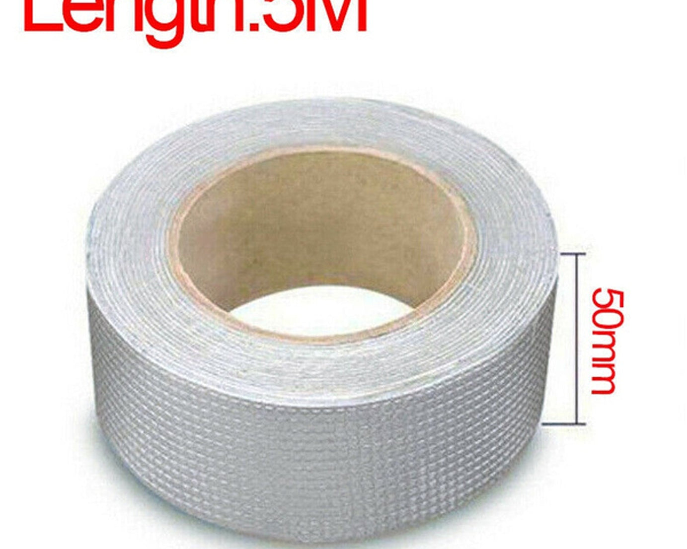 Aluminium foil duct tape for insulation and heat resistance